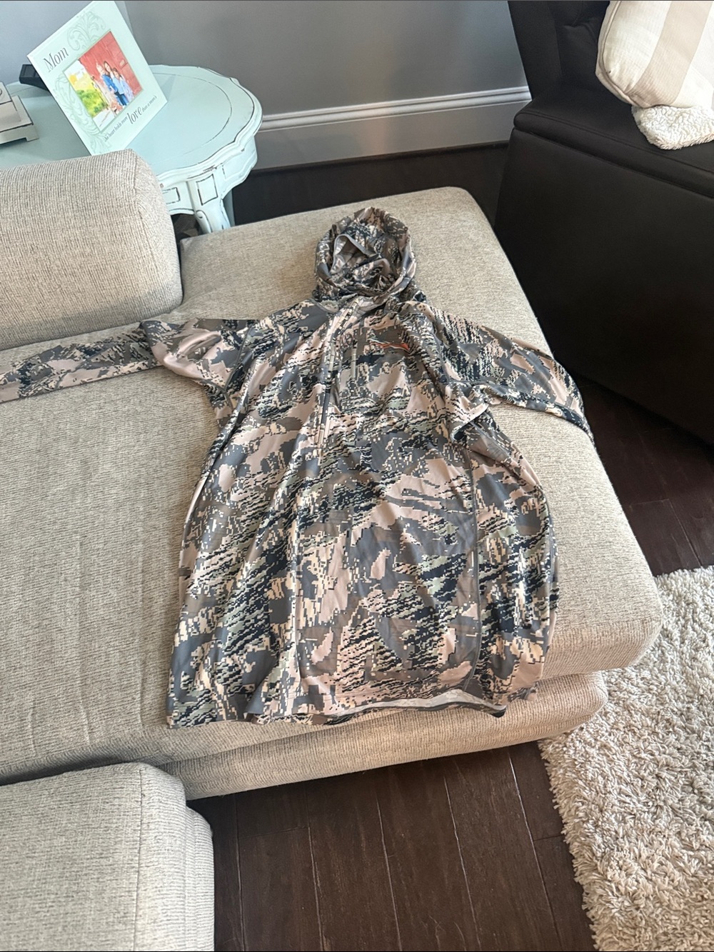 Sitka Men's Long Sleeve Hooded Tee - open country Camo